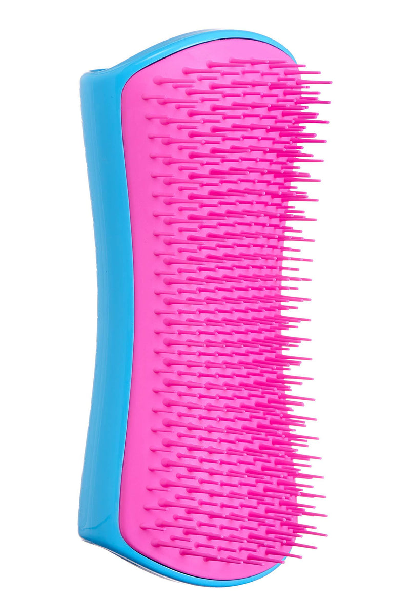 Pet Teezer, De-Shedding and Dog Grooming Brush, Blue And Pink - PawsPlanet Australia