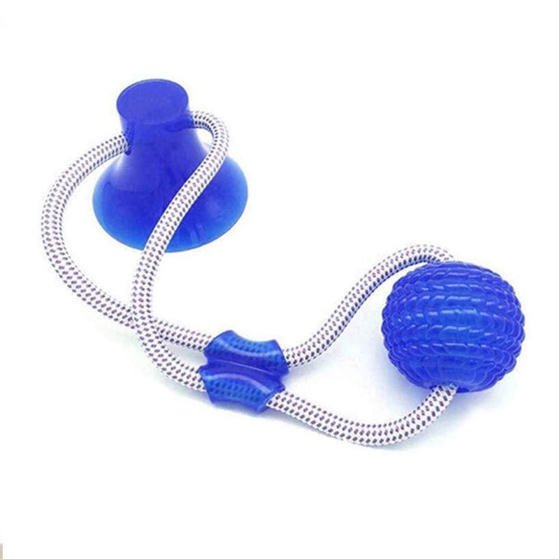 INTVN Multifunction Pet Molar Bite Toy, Dog Bite Toy, Pet Chew Ball Toy with Suction Cup, Multifunction Pet Molar Bite Toy for Molar, Teeth Cleaning, Play - PawsPlanet Australia