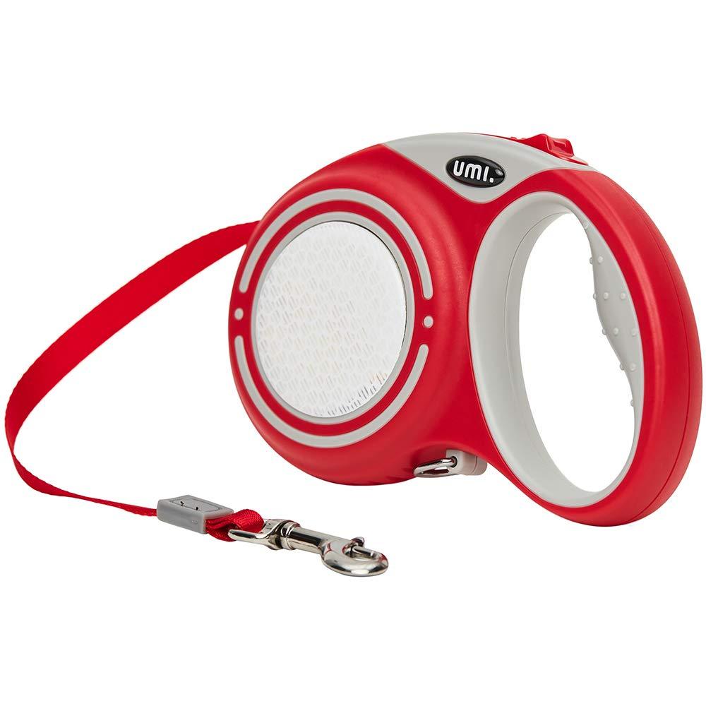 Umi. Essential Durable Retractable Dog Lead, Red, Strong Leads for Dogs 4m - PawsPlanet Australia