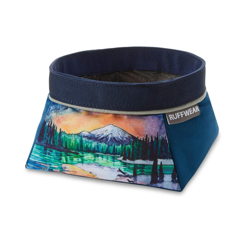 RUFFWEAR - Artist Series Quencher Bowl, Sparks Lake, Medium - PawsPlanet Australia