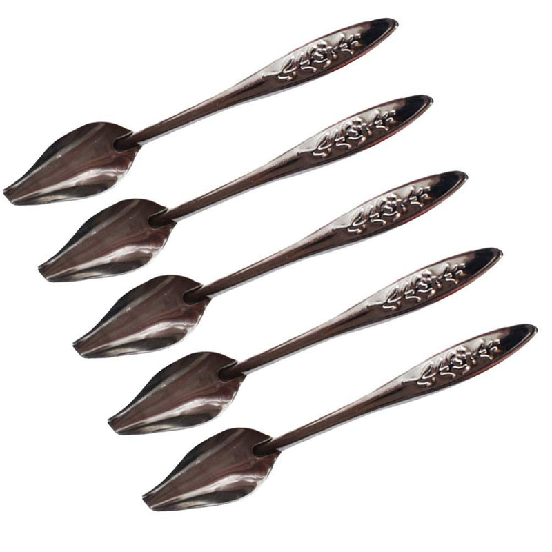 Balacoo 5pcs Bird Parrot Feeding Spoons Stainless Steel Feeding Scoops Medicine Spoons Feeding Accessories for Cockatiel Parrot Peony - PawsPlanet Australia