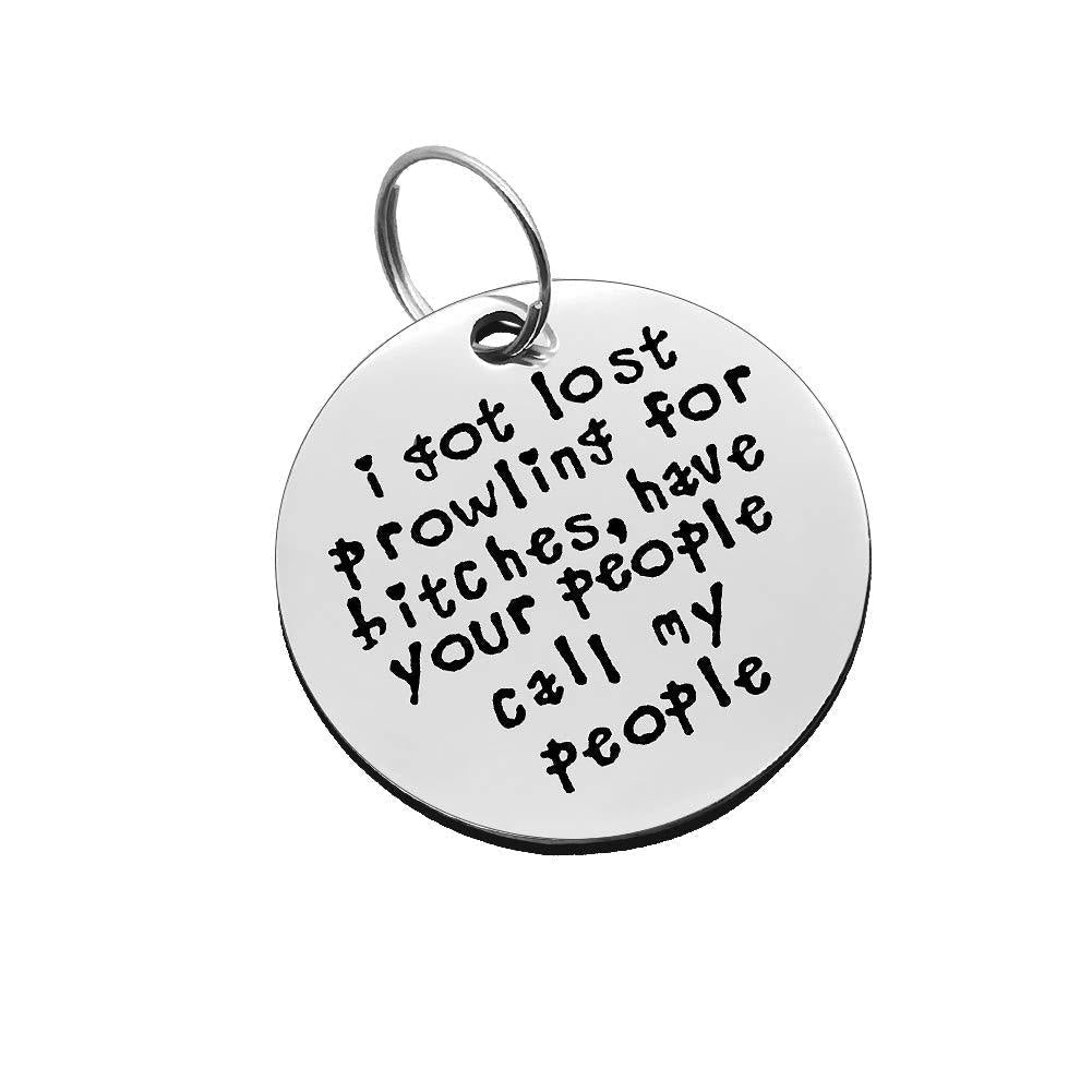 Funny Pet Tag, Funny Dog Tag, Dog Collar Tag, Pet Tags, Dog Collar Tag，I got lost Stainless Steel Pet Tags，Gift for Dog Cats Owner - PawsPlanet Australia