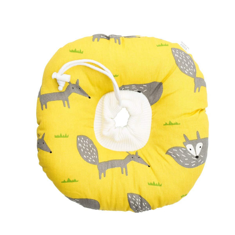 Balacoo Cat Recovery Collar Fox Pattern Soft Cotton Pet Cone Collar for After Surgery Small Cat Kitten Fox S - PawsPlanet Australia