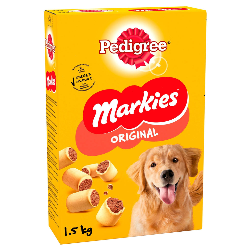 Pedigree Markies - Biscuit Dog Treats with Marrowbone, 5 x 1.5 kg - PawsPlanet Australia