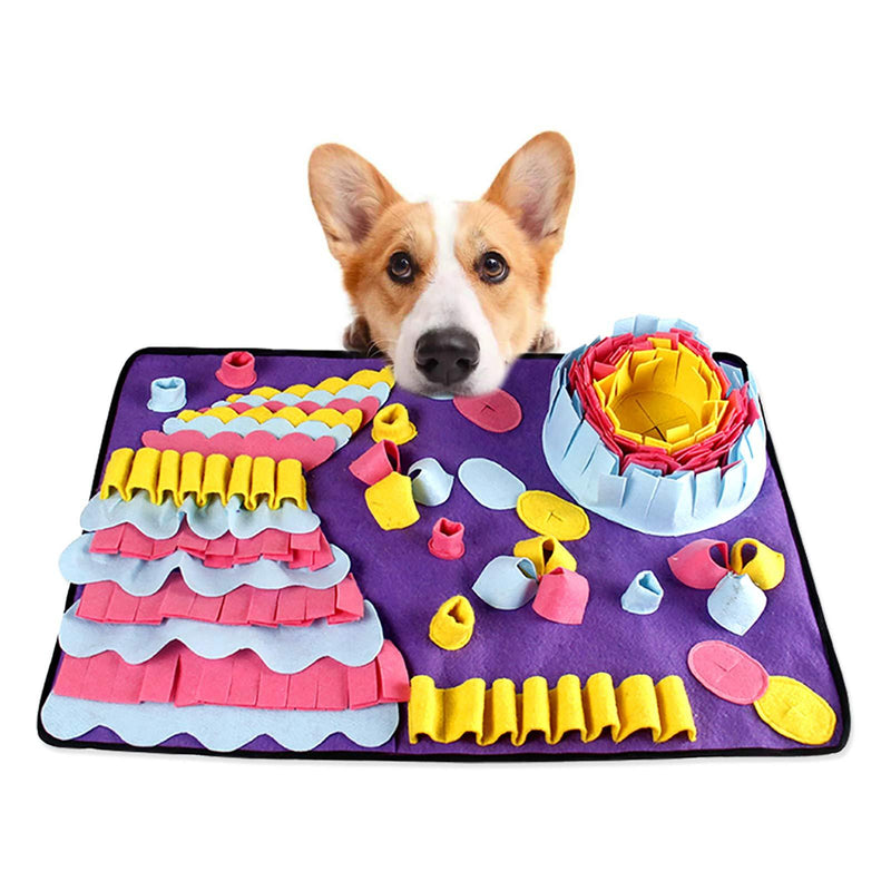 FREESOO Snuffle Mat for Dogs Pet Feeding Mat Puppy Training Pad Puzzle Toys - PawsPlanet Australia