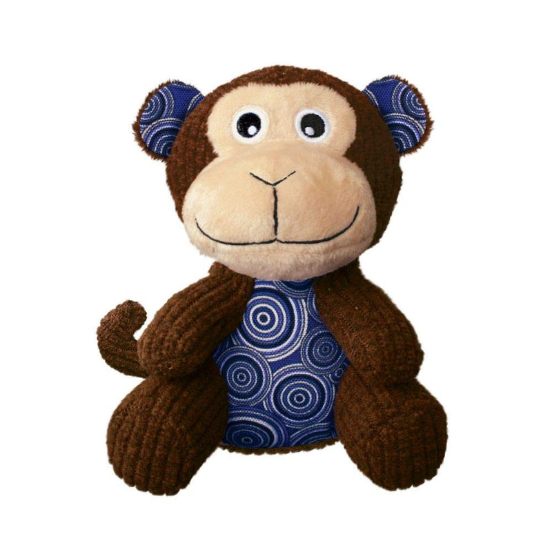 KONG Patches Cordz Monkey, Multi-Textured Plush - Large - PawsPlanet Australia