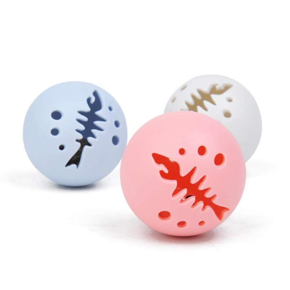 VICSPORT Interactive Cat Toys Ball with Flash Ball Outdoor Funny Cats Kitten Catching Toy 3 Pack - PawsPlanet Australia