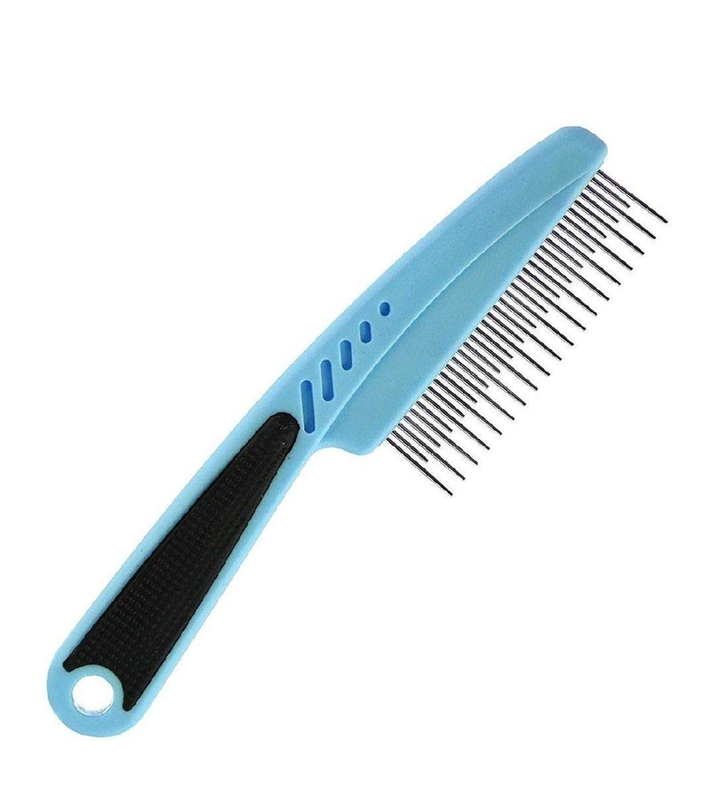 Pet Hair Comb Detangling Pet Comb For Dogs Cats Puppy Animals Pet Comb (Blue) Blue - PawsPlanet Australia