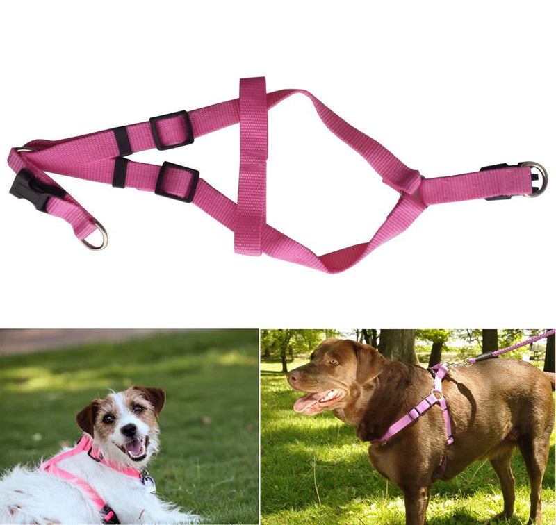 Schone Products (UK) Night Safe Fuscia Pink Dog Harness- Comfort & Control - IDEAL FOR DOGS WHO TEND TO PULL - PawsPlanet Australia