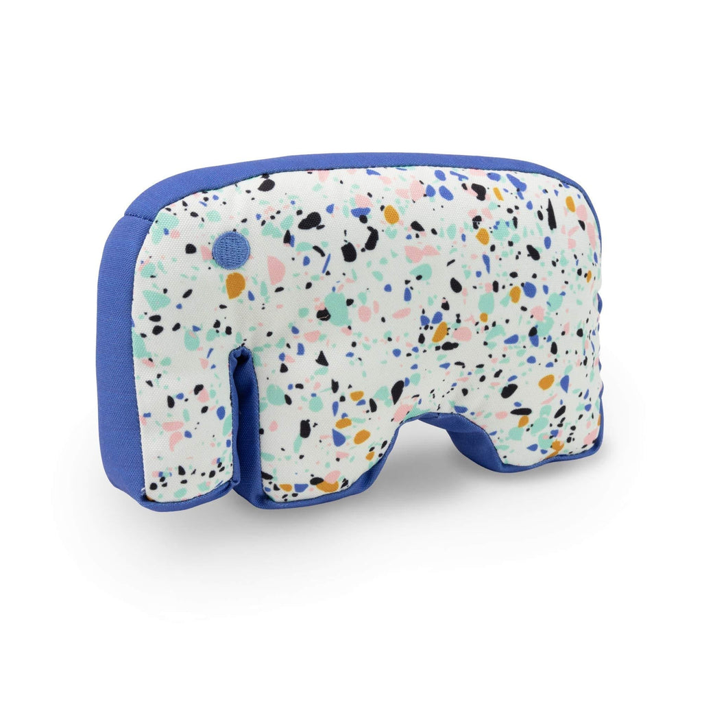 Now House for Pets by Jonathan Adler Terrazzo Elephant Chew Toy, 80 g - PawsPlanet Australia