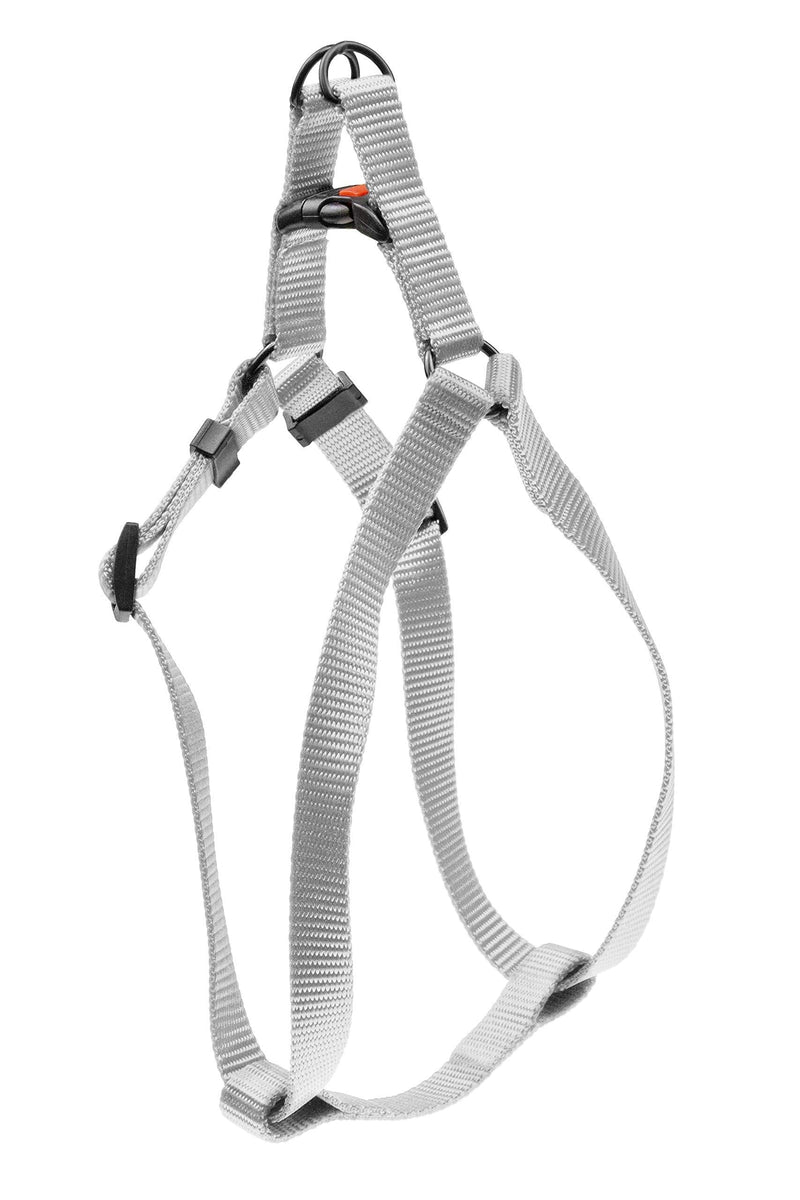 Karlie Art Sportiv Plus Harness with 1-2-3 Step & Go System 25 mm 40-70 cm Light Grey 0.225 kg - PawsPlanet Australia