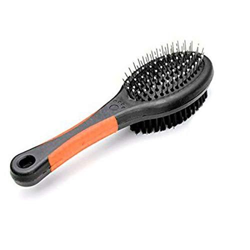 PETS EMPIRE Rounded Pin Smooth Grooming Brush with Shiny Coat for Medium and Long Hair of Dogs and Cats (Large) L - PawsPlanet Australia