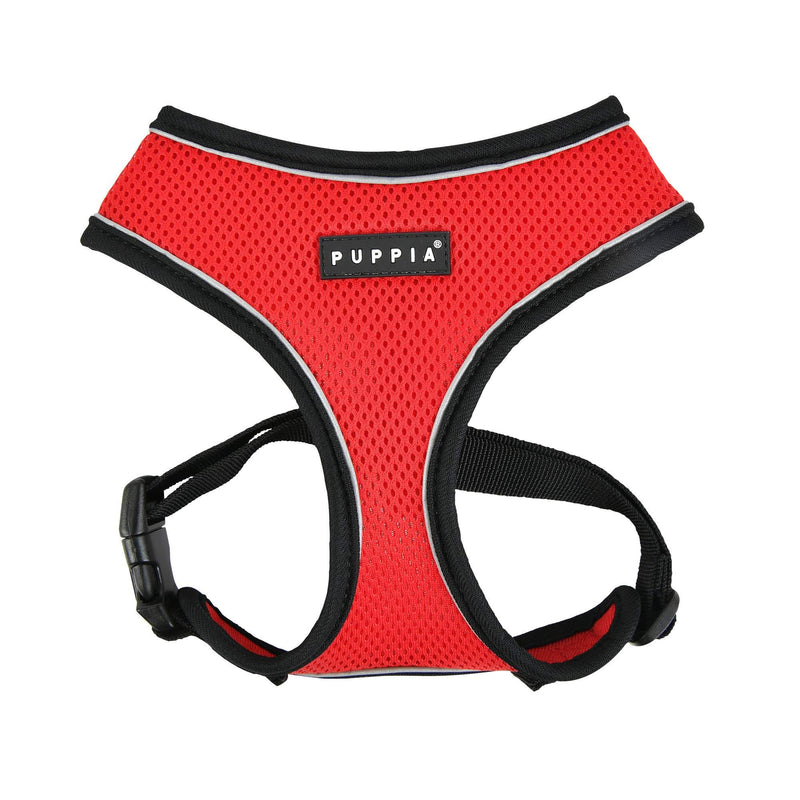 Puppia Soft Harness Pro Dog Harness, Red, XL - PawsPlanet Australia