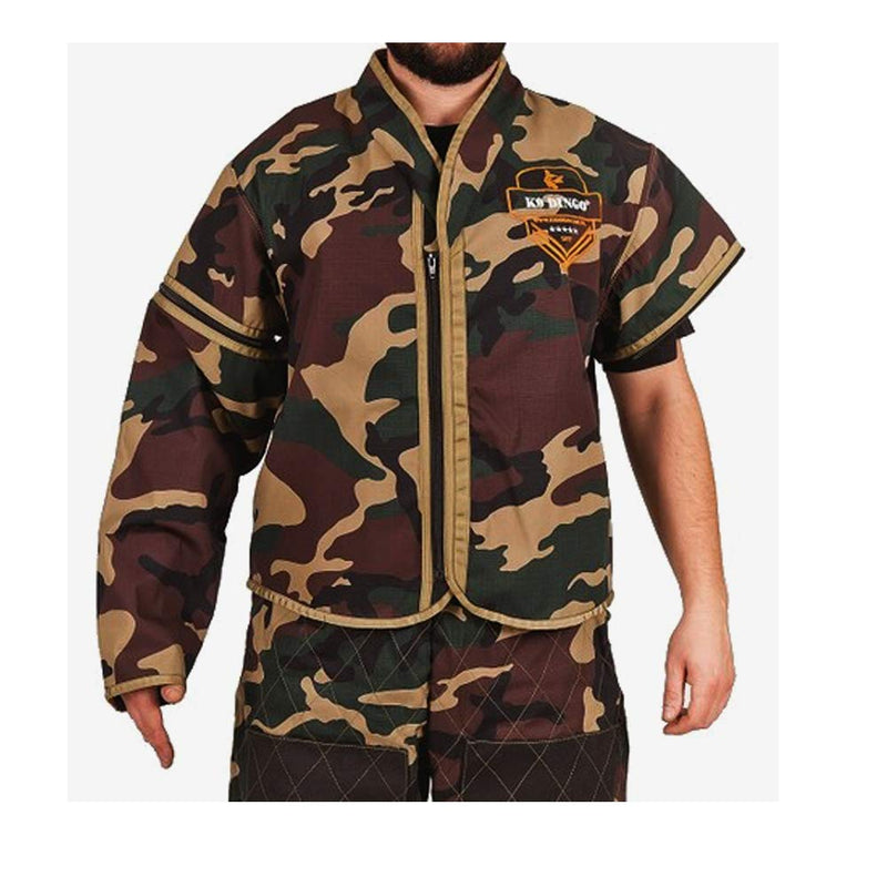 DINGO GEAR Dog Training Jacket Ripstop Light Guard Camo Size L S01013, Camo - PawsPlanet Australia
