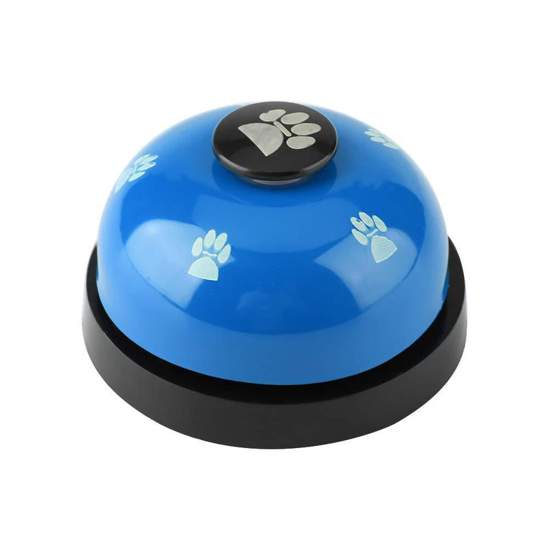 Pet Training Bells, Iron Sturdy Durable Cute Cartoon Pet Bell Dog Puppy Pet Potty Training Bells Doggy Door Bell for Dog Cat(Blue) Blue - PawsPlanet Australia