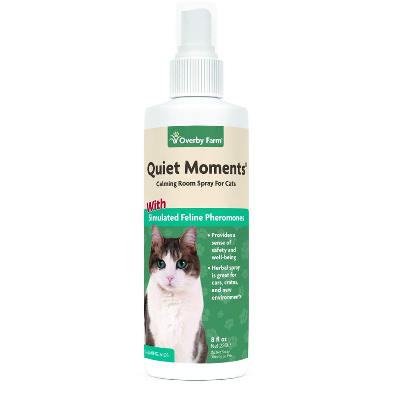 Overby Farm Quiet Moments Calming Room Spray for Cats, 236 ml - PawsPlanet Australia