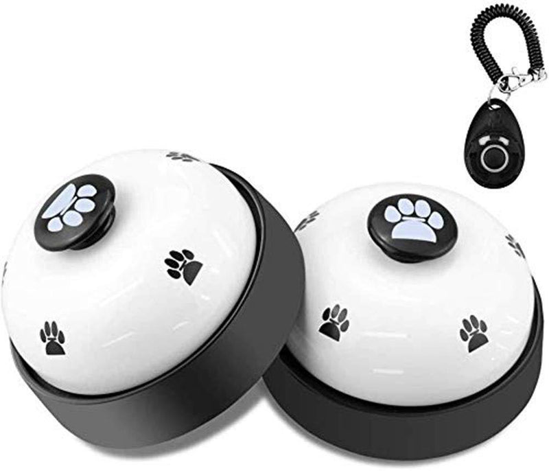 Pet Training Bells, Dogs Puppy Doorbells, Pet Bells For Potty Training and Eating Communication Bells For Dogs or Cats, Pet Communication Device Interactive Toys white - PawsPlanet Australia