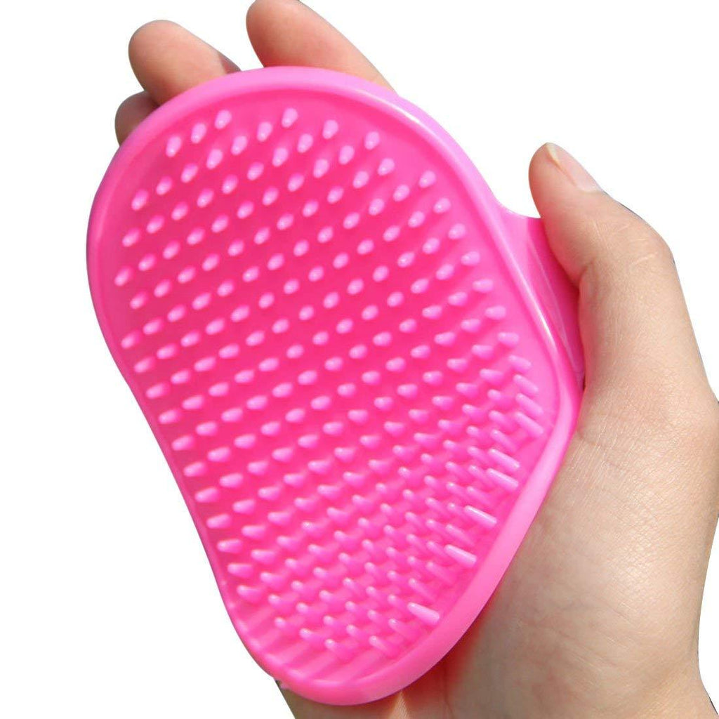 Pet Dog Cat Grooming Comb & Brush Rake Flea Puppy Animal Hair Trimmer (Pink) Pink - PawsPlanet Australia