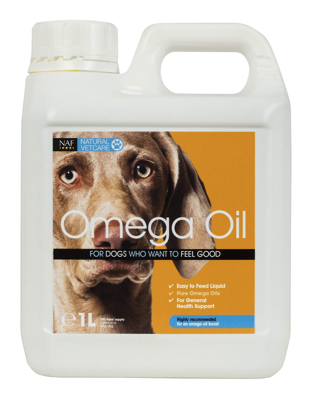 Natural VetCare Veterinary Strength Omega Oil Dog Supplement, 1000 ml, NVC225.1000 - PawsPlanet Australia