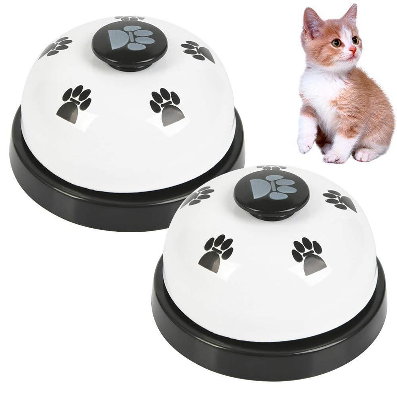 FOROREH Pet Training Bells, 2 Pack Dog Doorbell Dog Potty Toilet Training Bell Interaction Bell for for Housing and Outdoor Training Dog/Interactive Toys/Eating Communication Bells - PawsPlanet Australia