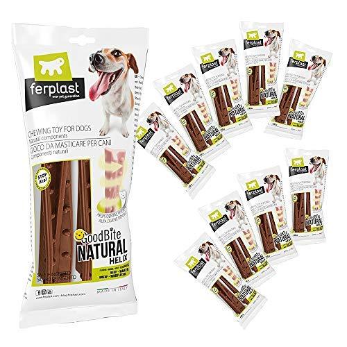 Ferplast Goodbite Natural Helix Dog Dental Care Chews, M, Beef, 46 g - PawsPlanet Australia