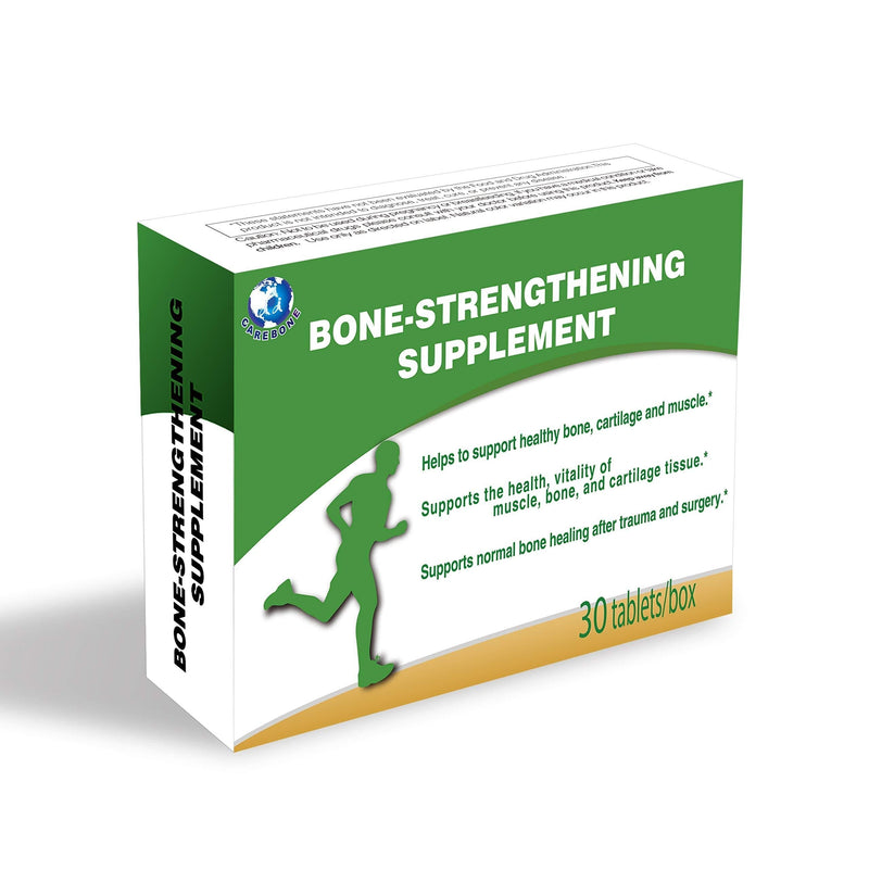 Carebone Bone-Strengthening Supplement BSP for Bone Joint Cartilage Muscle Tissue Health 30 Tablets - PawsPlanet Australia