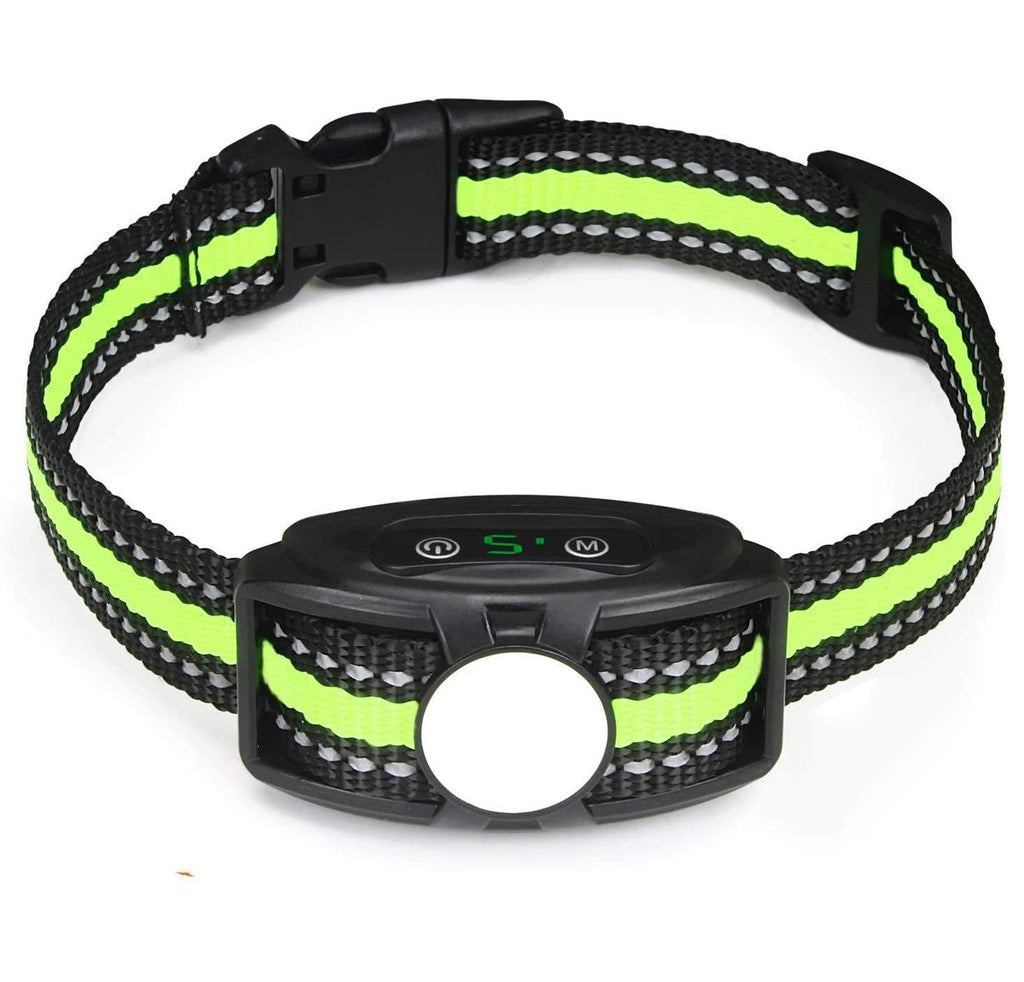 T6 Dog Bark Collar for Small to Large Dogs, No Shock Smart Chip Adjusts to Stop Barking in 1 Minute - Highly Effective Vibration and Sound Stops Barks Fast with No Pain - Safe, Anti-Bark Device - PawsPlanet Australia