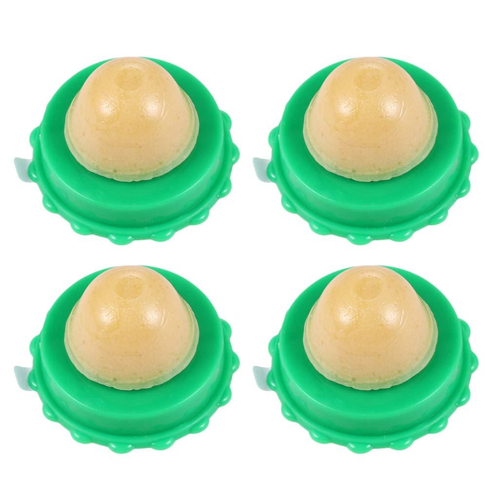 POPETPOP 4pcs Cat Lick Toys Healthy Cat Treats Ball Wall-mounted Energy Sugar Ball Catnip Toys for Cats Kitten (Random Flavor) - PawsPlanet Australia