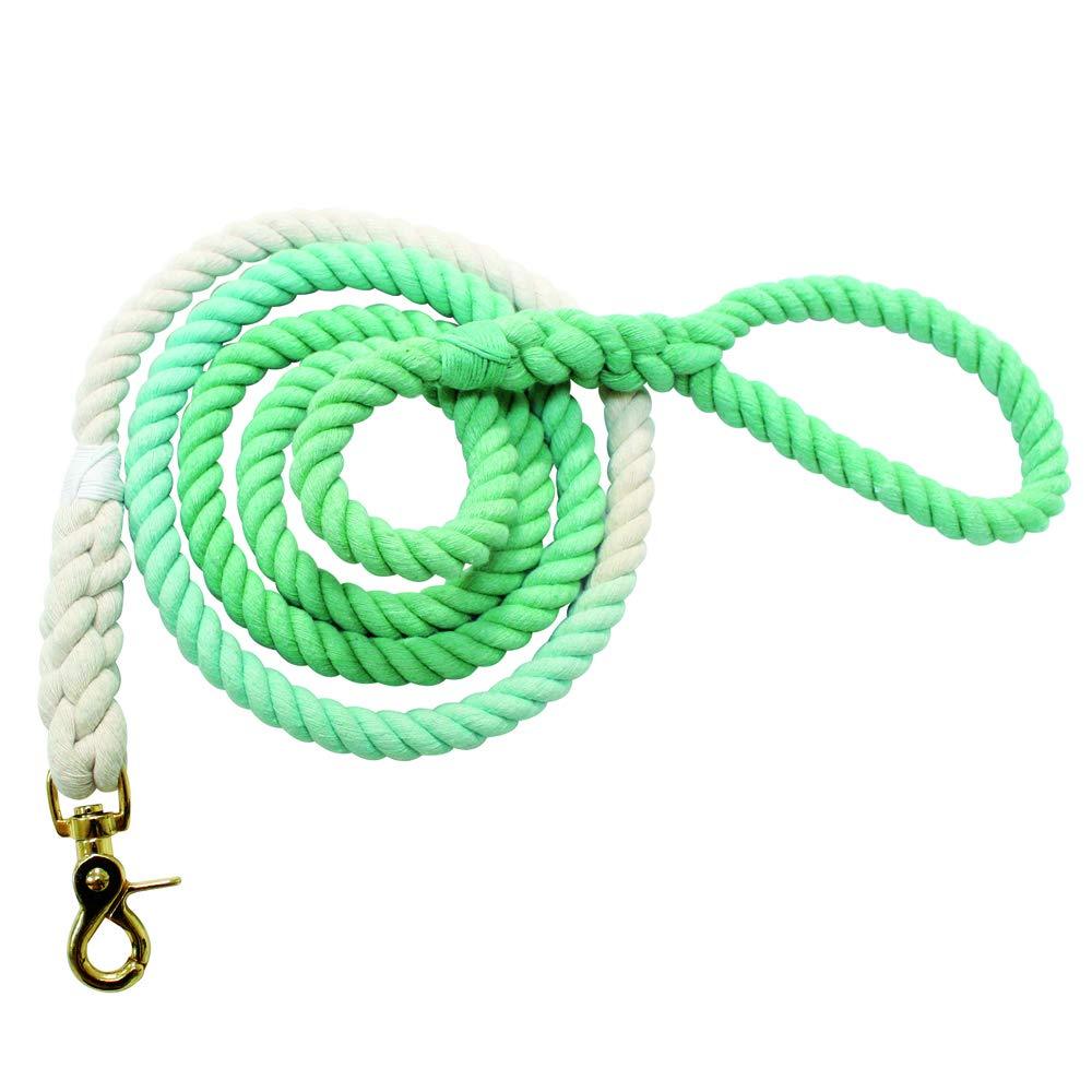 Cross Knot Azure Rope Leash 1 x 150 cm - PawsPlanet Australia