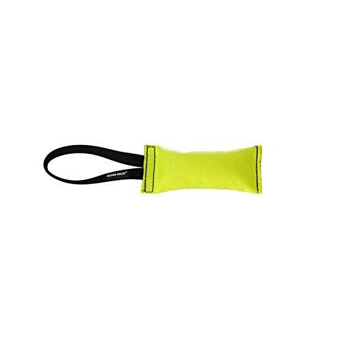 DINGO GEAR Firehose Bite Tug Strong Dog Toy, Yellow, 0.109 kg - PawsPlanet Australia