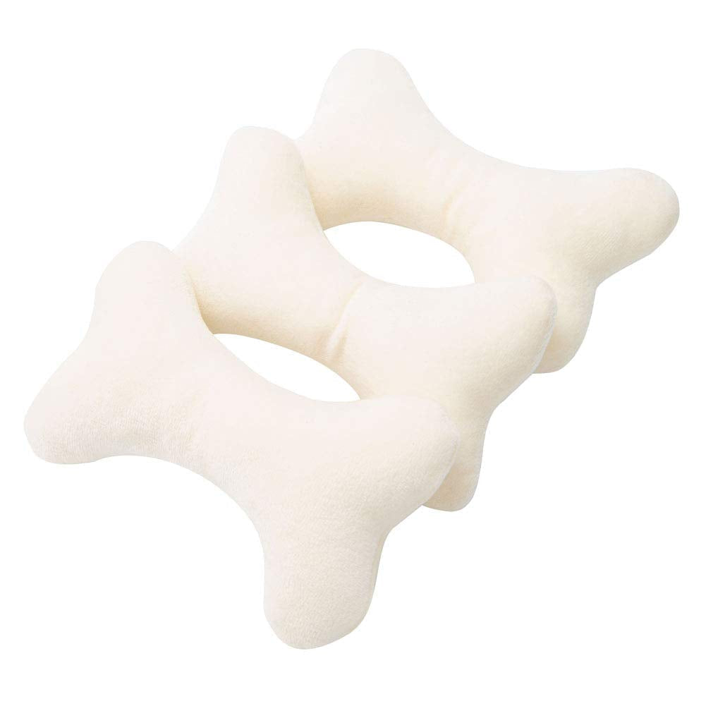 JOYELF Squeaky Dog Toy Plush Dog Chew Toy for Puppy Dogs, Interactive Non Toxic Chase Fetch Dog Toys with Squeakers, 3 Pack Bones Bone - PawsPlanet Australia