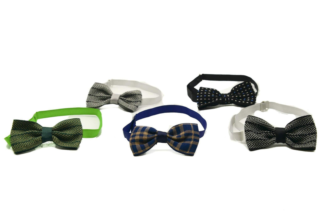 PROtastic Mini pet bow ties for cats and dogs - Great for instagram photos dark colours - PawsPlanet Australia