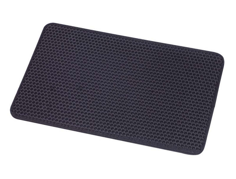 Nobby Sieve Mat Cat Litter Tray Black Square 39 x 60 cm - PawsPlanet Australia