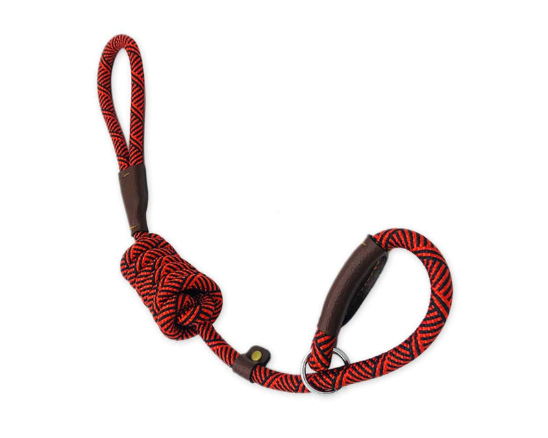 SCSpecial Dog Training Leash 6 Feet Rope Dog Leash Dog Slip Lead Dog Training Lead - Red - PawsPlanet Australia