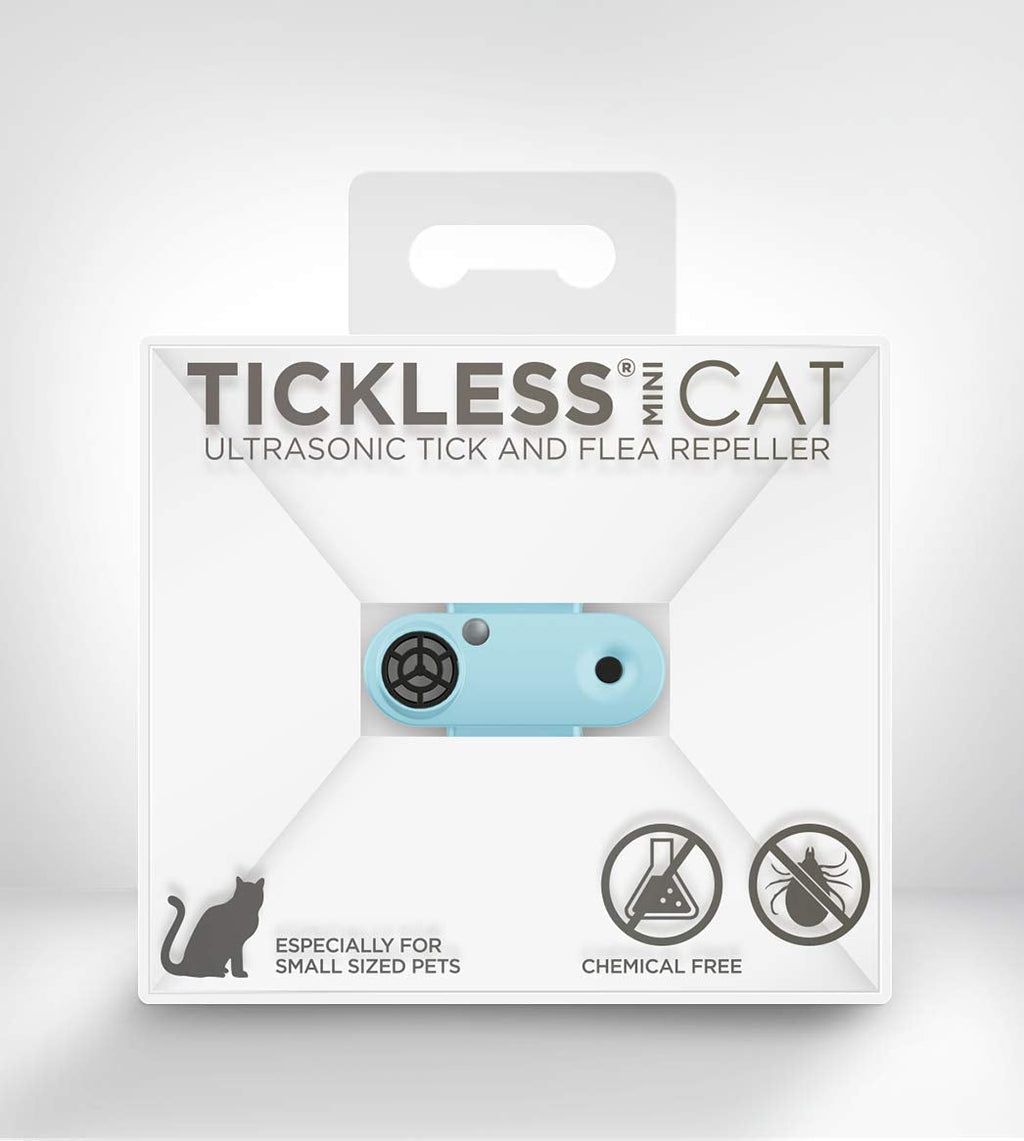 Tickless Mini Cat  Ultrasonic, Natural, Chemical-Free tick and flea Repeller  Blue - PawsPlanet Australia