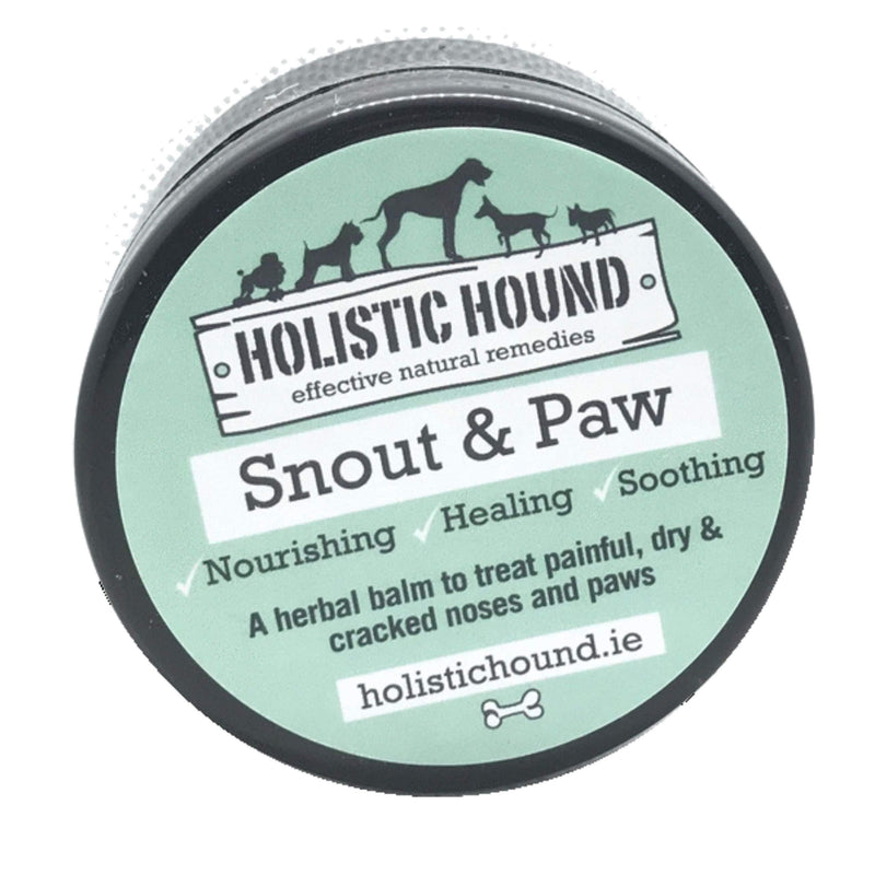 Holistic Hound Snout & Paw Balm - 100% Natural Paw Butter & Snout Soother for Dogs - Easily Apply Nourishing, Healing & Soothing Paw and Nose Balm for Dry Nose and Chapped or Cracked Skin - 30ml - PawsPlanet Australia