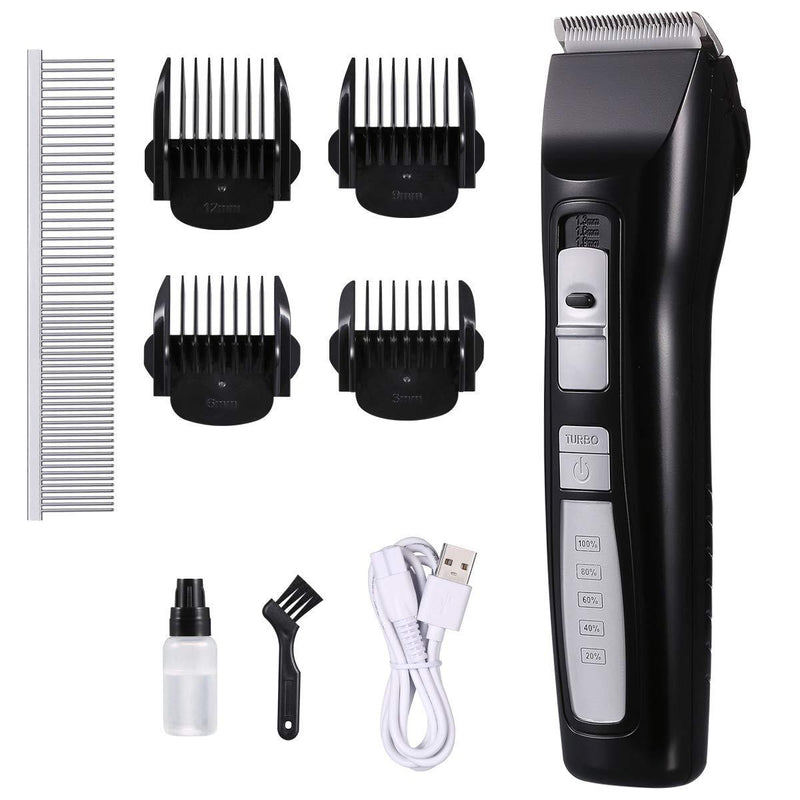 Brifit (2020 New) Dog Shaver Clippers, Low Noise Hair Clippers, Pets Grooming Clipper, USB Recharge, Hair Clippers Set for Pet Beauty Salon, Hair Trimmer for Dogs Cats Pets - PawsPlanet Australia