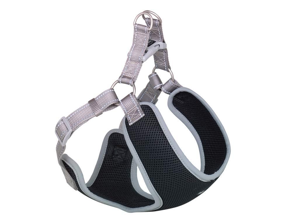 Nobby 88752-81 Harness Black Mesh Reflect 42 g - PawsPlanet Australia