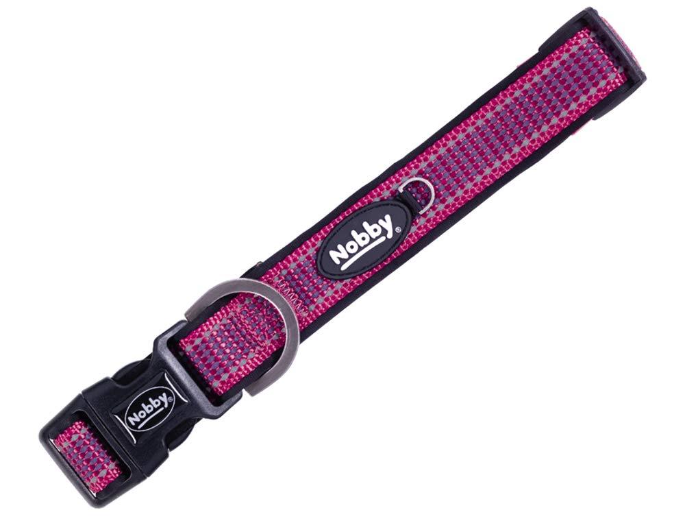 Nobby Kalea Collar Raspberry Length 50-70 cm Width 25/30 mm - PawsPlanet Australia