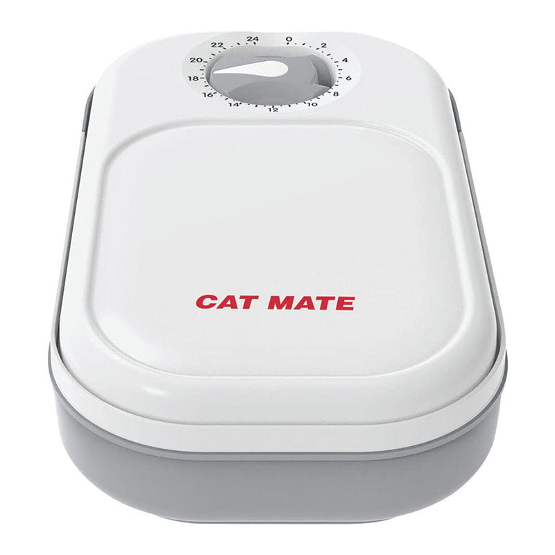 Cat Mate C100 Single Meal Automatic Pet Feeder for Cats and Small Dogs (no ice pack) 1 Bowl Feeder - PawsPlanet Australia
