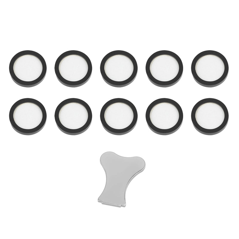 Mxmoonant 10Pcs Transducer Discs 20mm/0.78inch Ultrasonic Mist Maker and Electric Fireplace Accessories, Rubber Protected - PawsPlanet Australia
