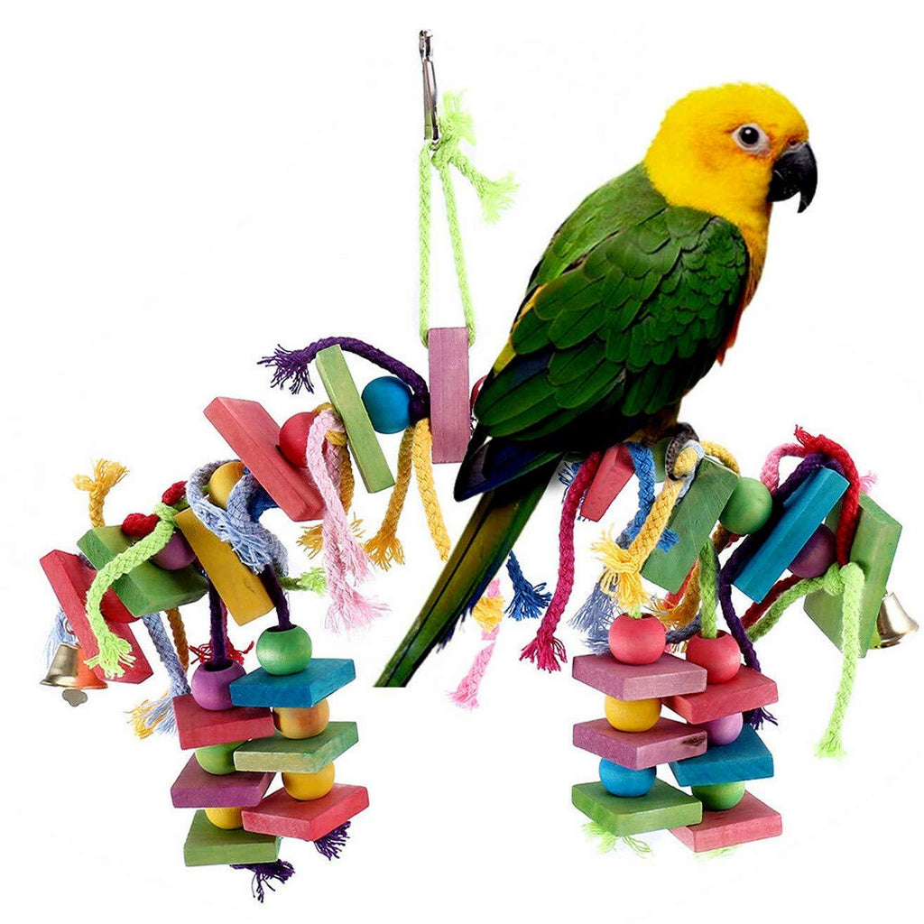 Miumiu Bird Chewing Toys, Bird Toys Parrots Cage Toys Hanging Swing Shredding Chewing Perches Parrot Toy Parrot Bite Toy for Parrots, Parakeets, Cockatiels, Conures, Macaws, Love Birds, Finches - PawsPlanet Australia