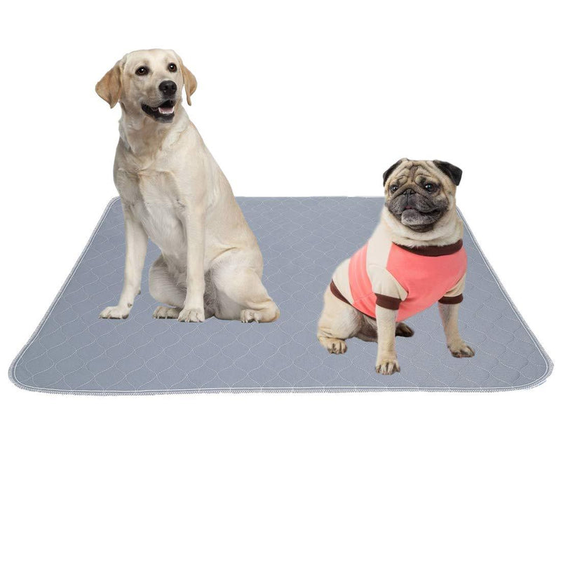 MBJERRY Washable Dog Training Pads Reusable Dog Cat Pad Absorbent Puppy Pee Mats Waterproof Pet Urine Mat with Anti-slip for Home Travel(M: 24 * 36 inch) M: 24 * 36 inch - PawsPlanet Australia