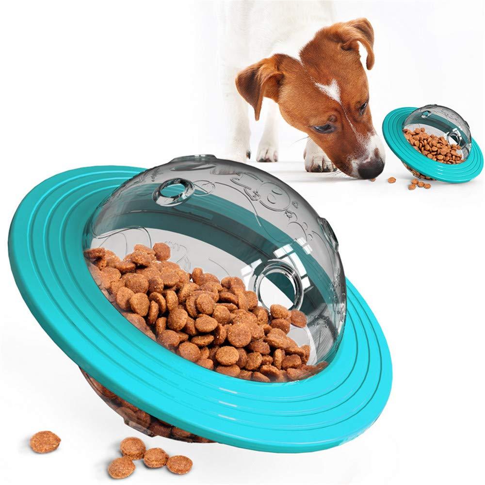 YGMXZL Treat Dispensing Dog Toy, Kitten Pet Dog Treat Feeder Turntable,Puzzle IQ Treat Flying Discs for Small Medium and Large Dogs Training Playing - PawsPlanet Australia