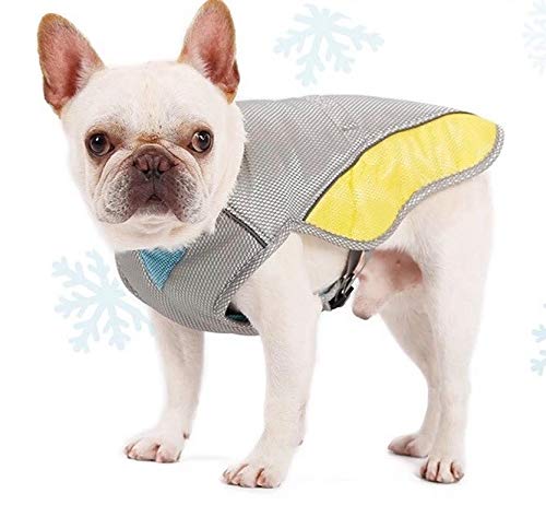 BAX Canine X-LARGE 47cm Dog Cooling Vest Cool Coat with Harness Hole Outdoor Puppy Cooler Jacket Reflective Safety Sun-proof - PawsPlanet Australia