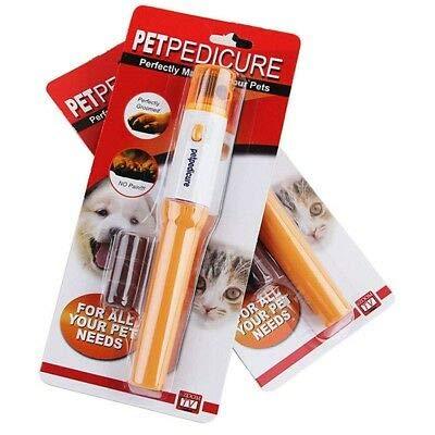 Cubeplug™ Dog Cat Electric Nail Grooming Grinder Safe Trimmer Clipper Nail File Pet5 [PT08] - PawsPlanet Australia