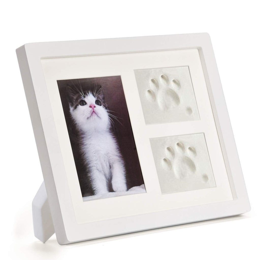 Cat Picture Frame and Paw Print Kit, Keepsake for Pet Owners, Great For Dog or Cat Memorial Gifts - PawsPlanet Australia