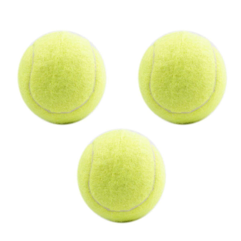 BSTHP Tennis Balls,Training Sport Play Cricket Dog Toy, 3 Pcs - PawsPlanet Australia