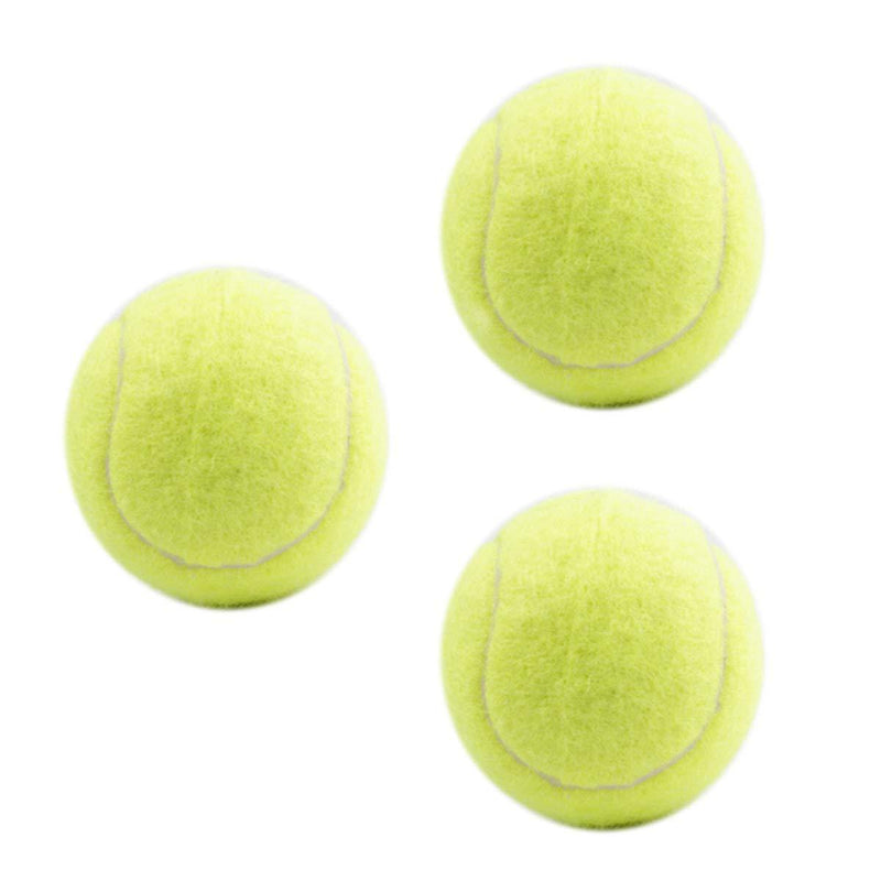 KongJies Tennis Balls, 3 Pcs Training Sport Play Cricket Dog Toy Throwing Machines & Playing with Pets - PawsPlanet Australia