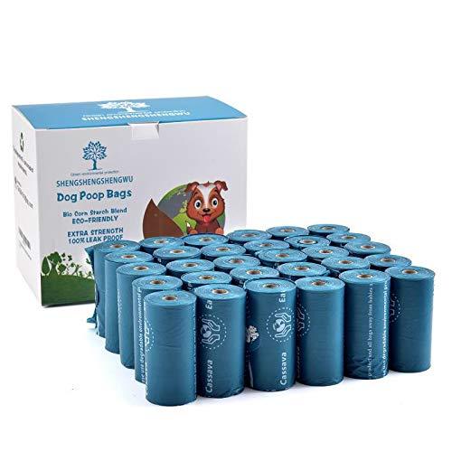 Brands Biodegradable Dog Poop Bags.450bags (15bags Per Roll, 30 Rolls/Pack). blue - PawsPlanet Australia